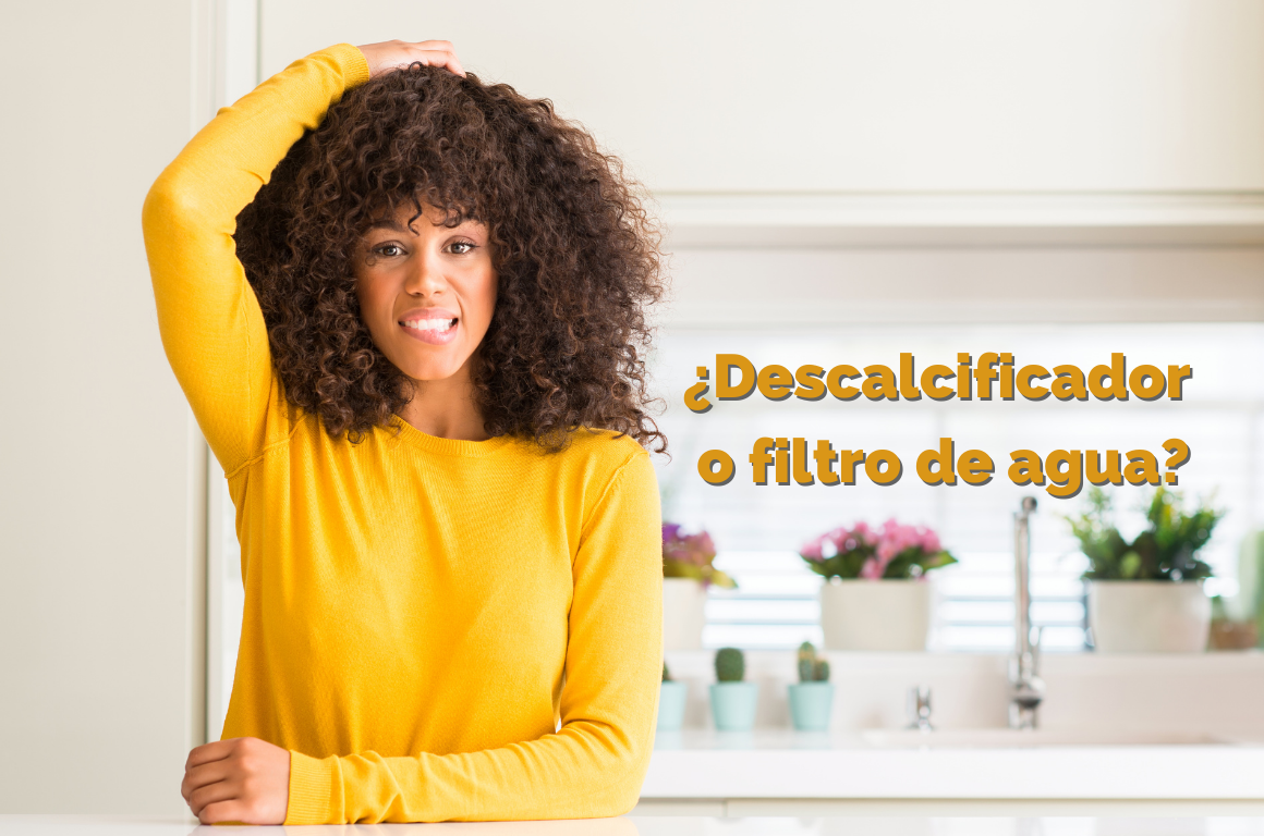 ¿Necesitas un descalcificador o un filtro de agua?