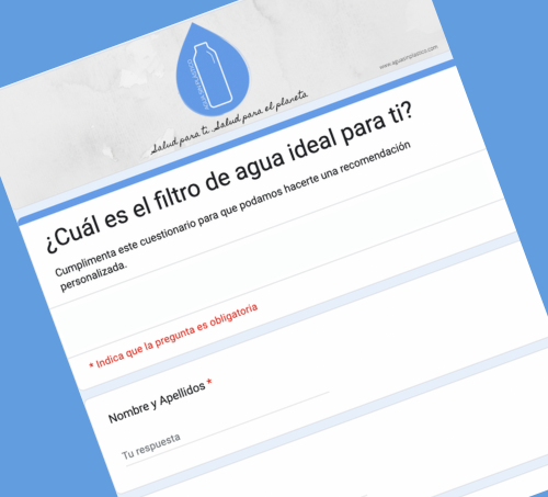 ¿Cual es el filtro de agua ideal para ti?